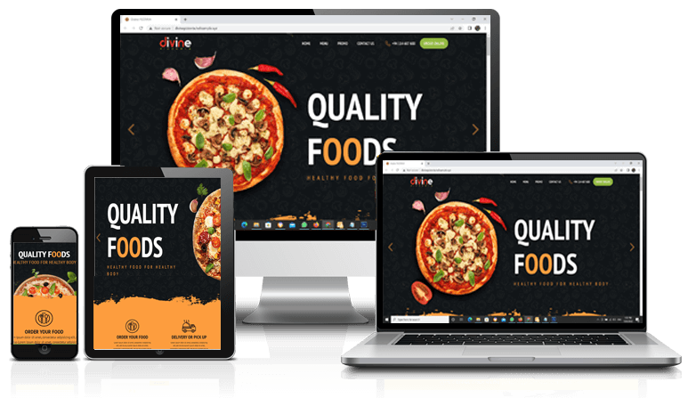 PIZZA Shop website